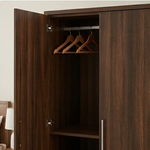 Zeno W1200 Wooden Almirah/ Wardrobe